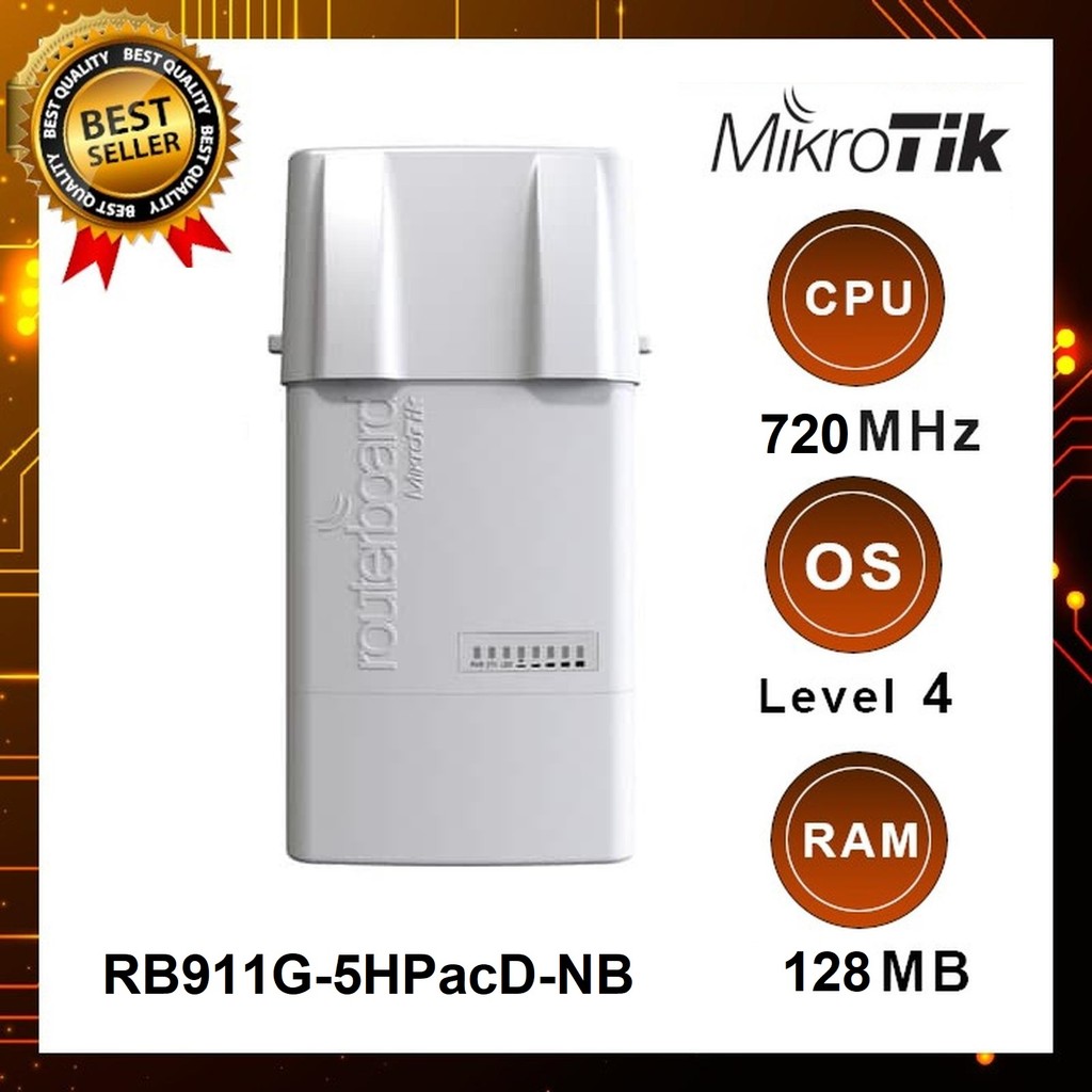 Mikrotik RB911G-5HPACD-NB Mikrotik Netbox 5 Routerboard Access Point 5Ghz Outdoor M
