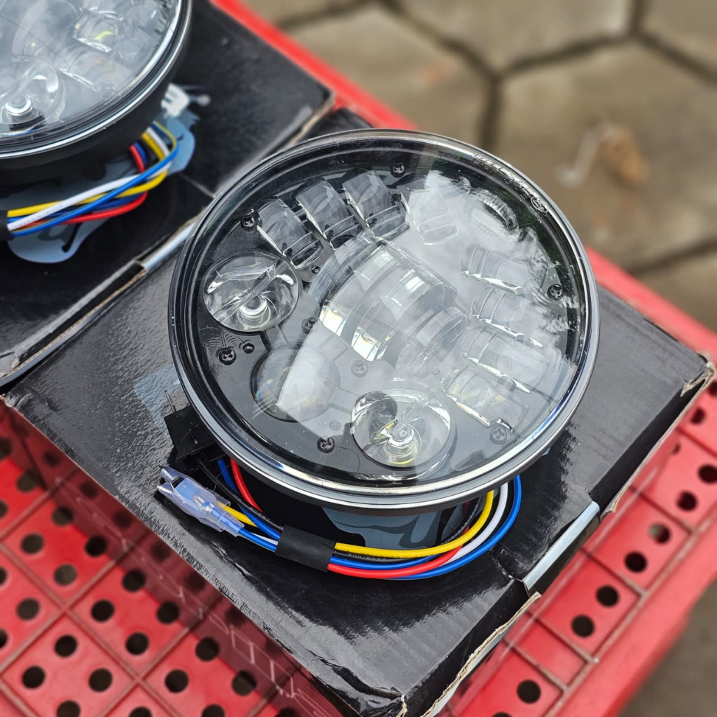 lampu daymaker daymeker 7 inch 7" by gorilla pnp batok ninja tiger barong megapro hiu megapro primus