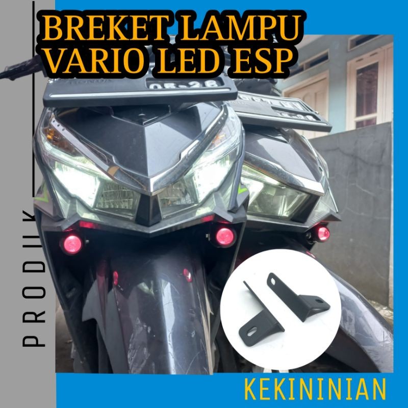 Bracket Dudukan Lampu Tembak D2 Laser Vario