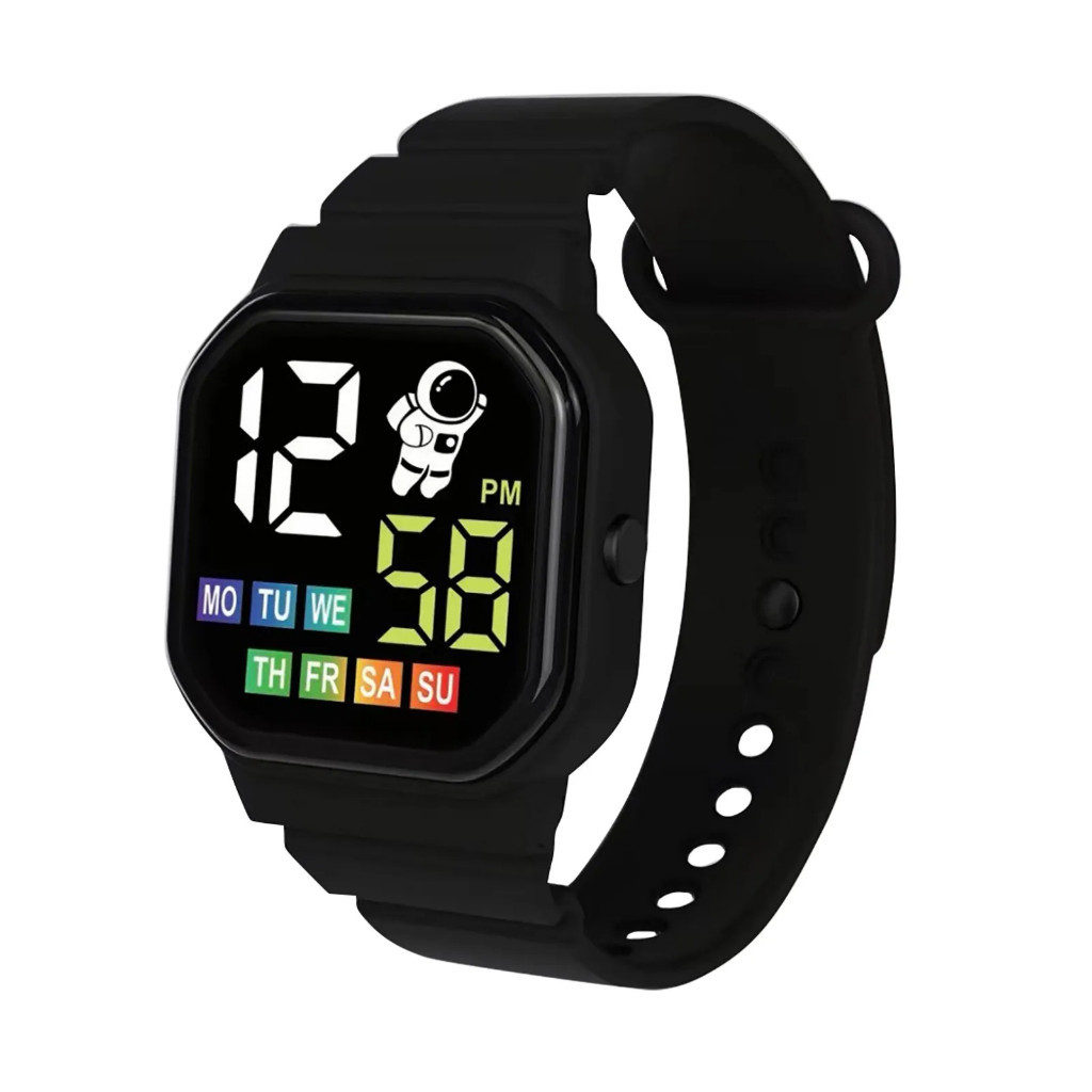 Jam Tangan Anak2 Cewek Jam Tangan Anak Kecil Perempuan Laki Laki Digital LED Anti Air Waterproof Umu