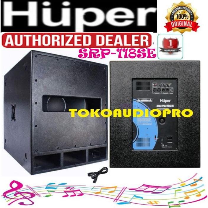 SUBWOOFER HUPER SRP118SE 18-INCH AKTIF SUBWOOFER HUPER SRP-118 SE