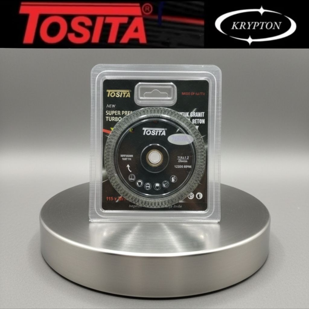 TOSITA Diamond wheel Mata gerinda potong 4"x1.2mm Super XXX 5.000Meter ( Khusus Granite keras )