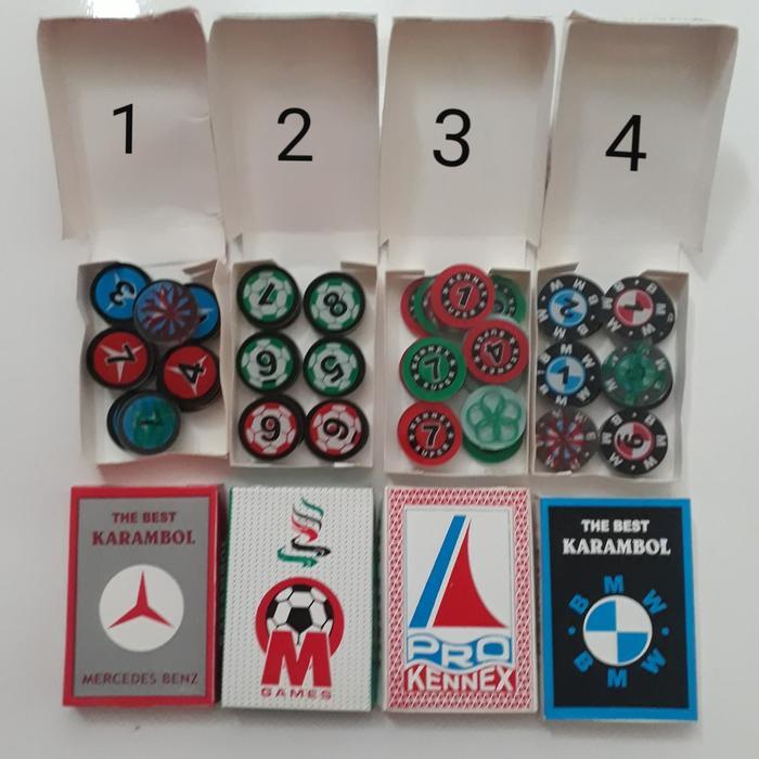 Biji karambol acrilik 4mm