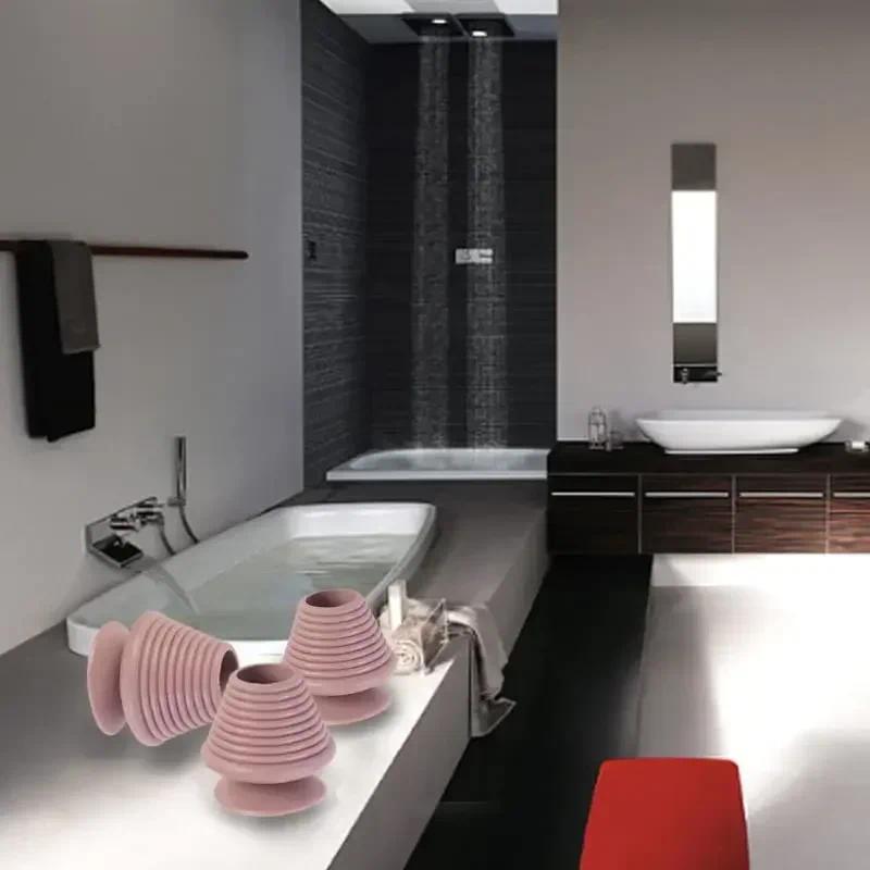 Tub Stopper Universal Drain Stopper Silicone Bathtub Stopper for Bathroom Bathtub and Kiten