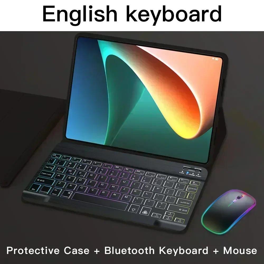 Keyboard Case For Lenovo Tab 10.1 In 2025 TB311FU TB311XU With Mouse Backlit keyboard cover for Leno