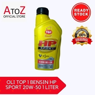 OLI MESIN MOBIL TOP 1 HP SPORT 20W-50 1 LITER BENSIN