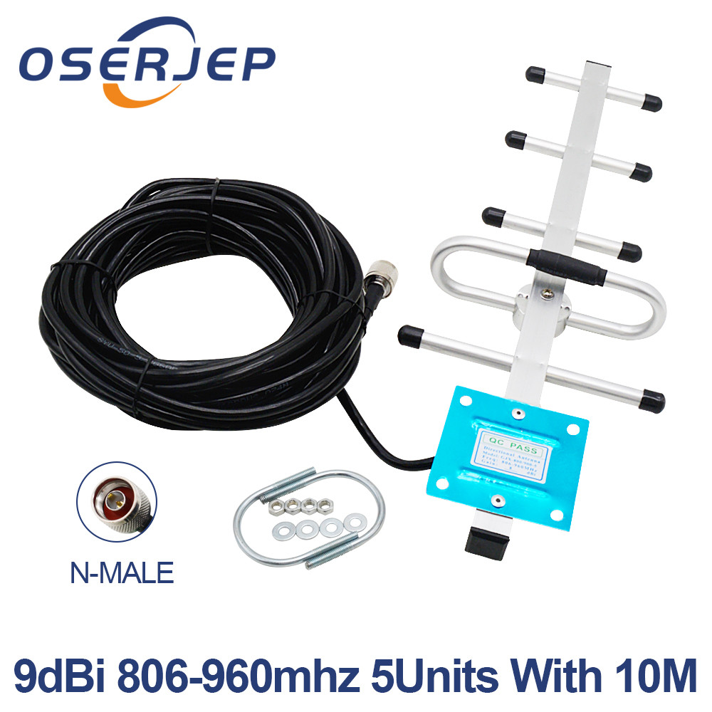 2g Outdoor 900 Mhz gi Antenna Gsm 900Mhz Booster Antenna Cdma 850mhz External Antenna With10m Cable 