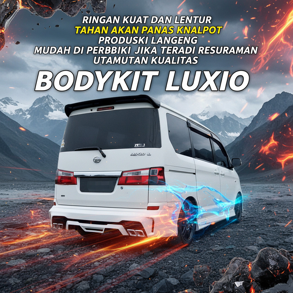 bodikit BODYKIT DAIHATSU LUXIO 2016-2025 MODEL TERIOS BODY KIT LUXIO