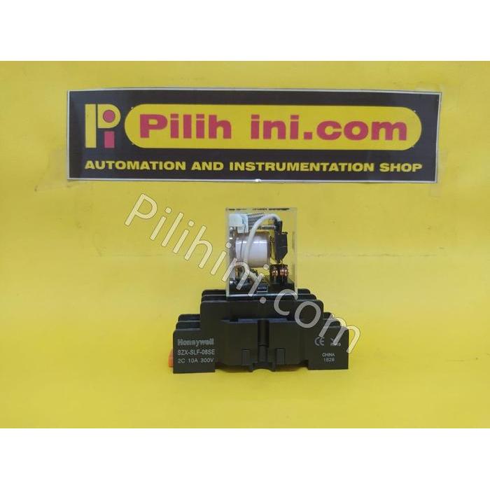 Paket Honeywell relay dan socket SZR-LY2-S-N1 DC24V + SZX-SLF-08SE