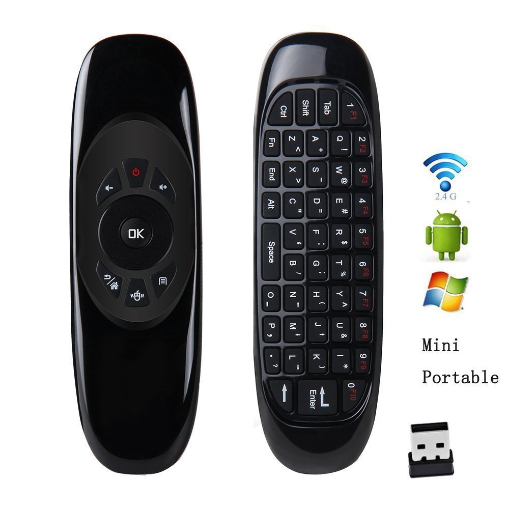 C120 Fly Air Mouse Wireless Keyboard for English Voice Backlit 2.4G Smart Remote Control Smart Keybo