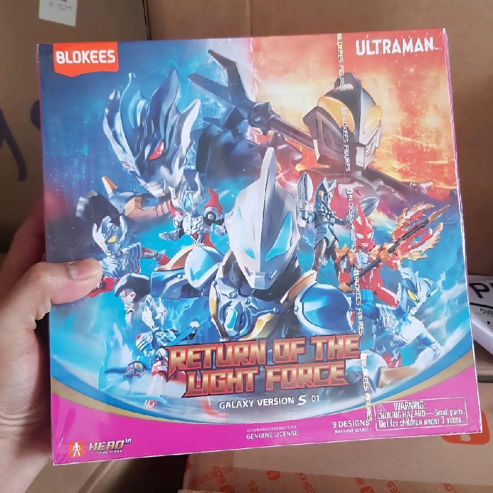 Blokees Ultraman Galaxy Version S 01 Return Of The Light Force GVS01 GV S 01 Blind Box Action Figure