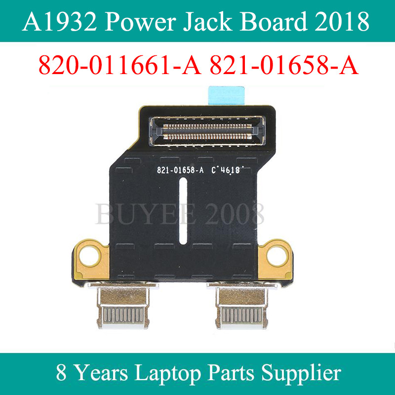 For Macbook Air A1932 Power Jack Board 820-011661-A 821-01658-A 2018 Year Laptop Power DC USB-C Conn