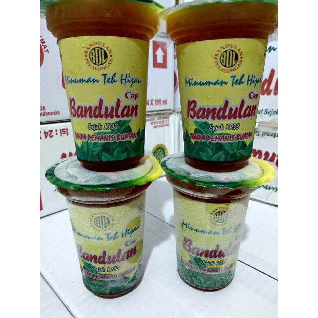 new - Teh Bandulan Teh Hijau 160ml isi 24