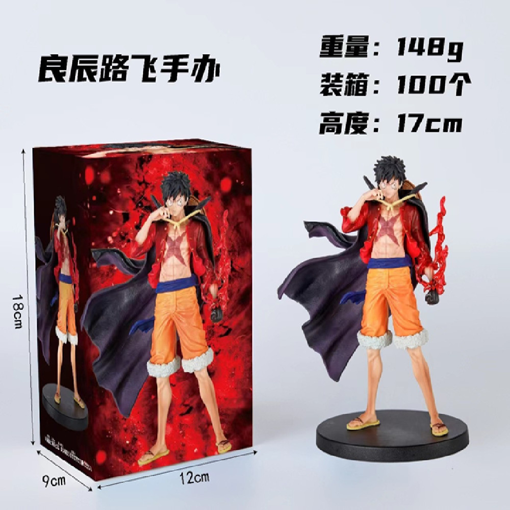 17cm PVC One Piece Luffy Sun God Nika Anime Doll Monkey D Action Doll Luffy Doll Model Doll Series T