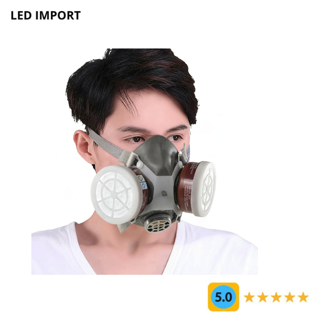 Respirator N8305 Masker Anti Polusi Cat Motor Mobil Body Repair
