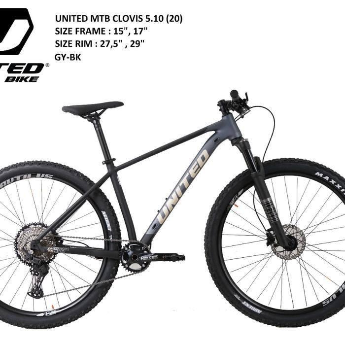 Sepeda MTB 27.5 inch United Clovis 5.1