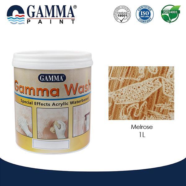 Gamma Wash - MELROSE - Cat wash Motif Spesial Efek