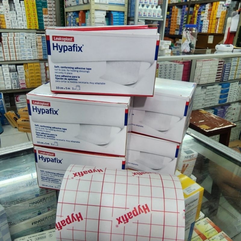 Plester Hypafix 10cm X 5m Leukoplast Hiperalergi
