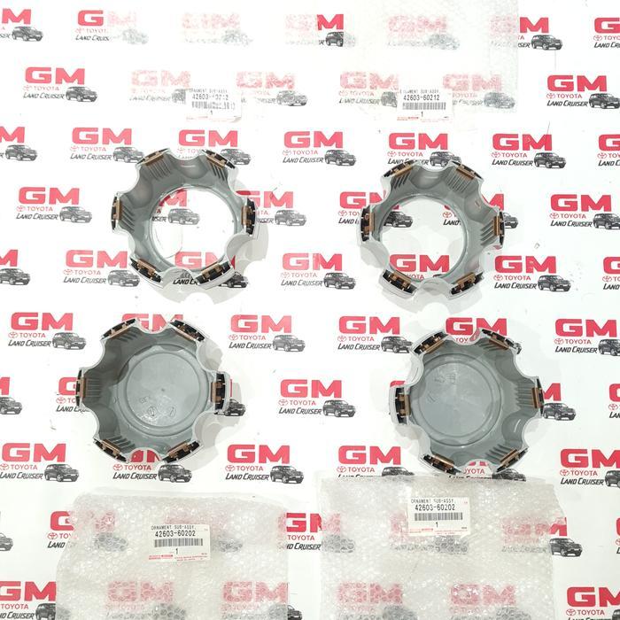 dop roda vx80 land cruiser cover baut velg orisinil set 4pcs