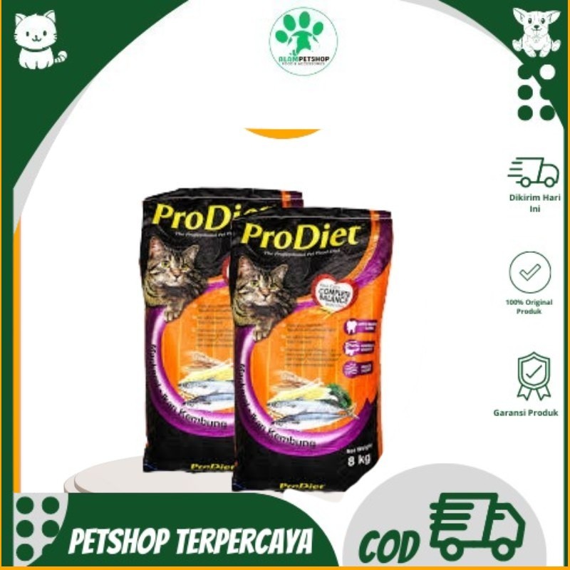 Makanan Kucing ProDiet Mackerel 8kg