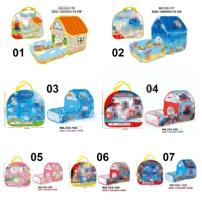 [COD] Tseloop M12 Mainan Tenda Rumah Anak/ Playground /Playhouse Mainan - Playground, 01