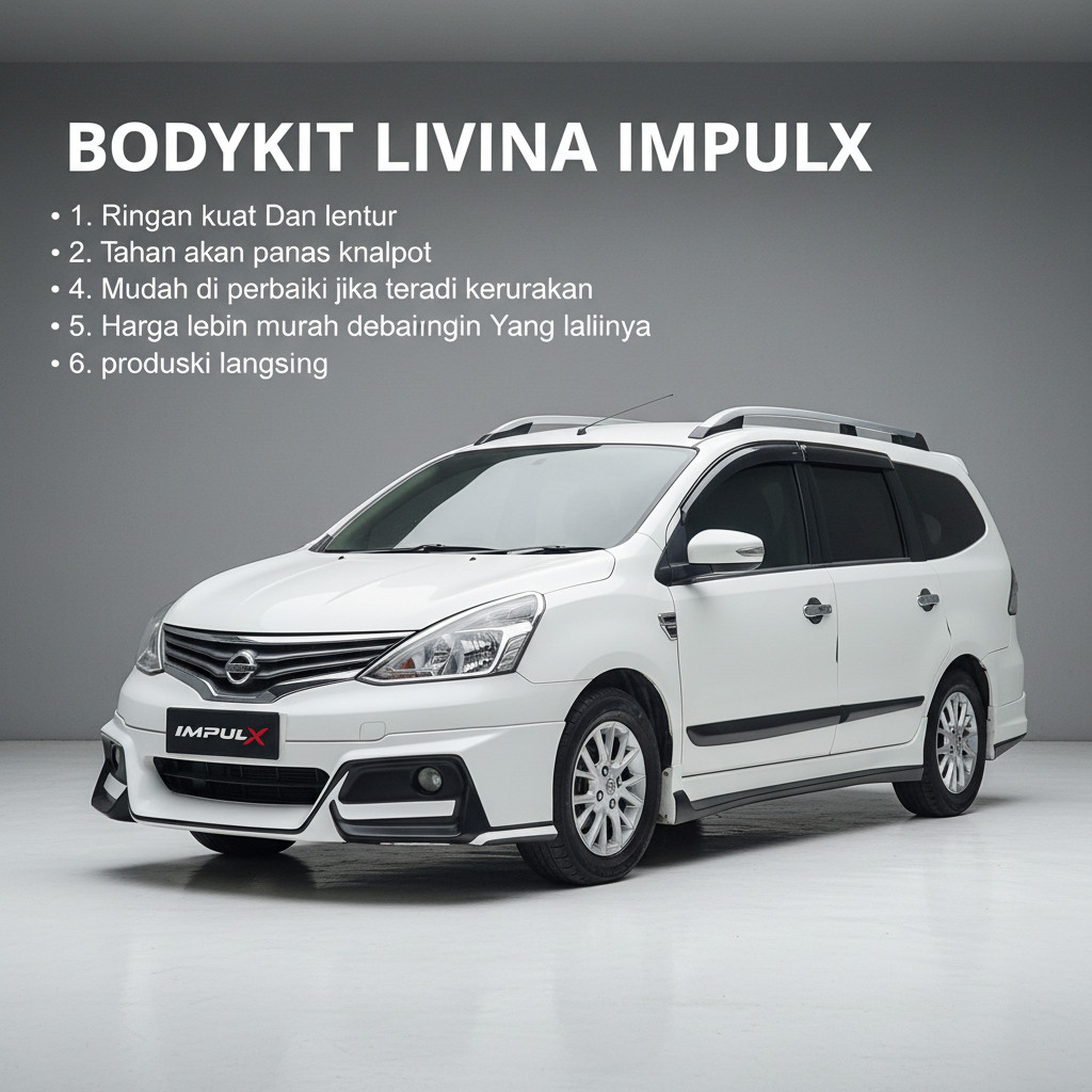 cicilan 0% bodykit all new livina IMPUL X BODYKIT LIVINA BODYKIT GRAND LIVINA