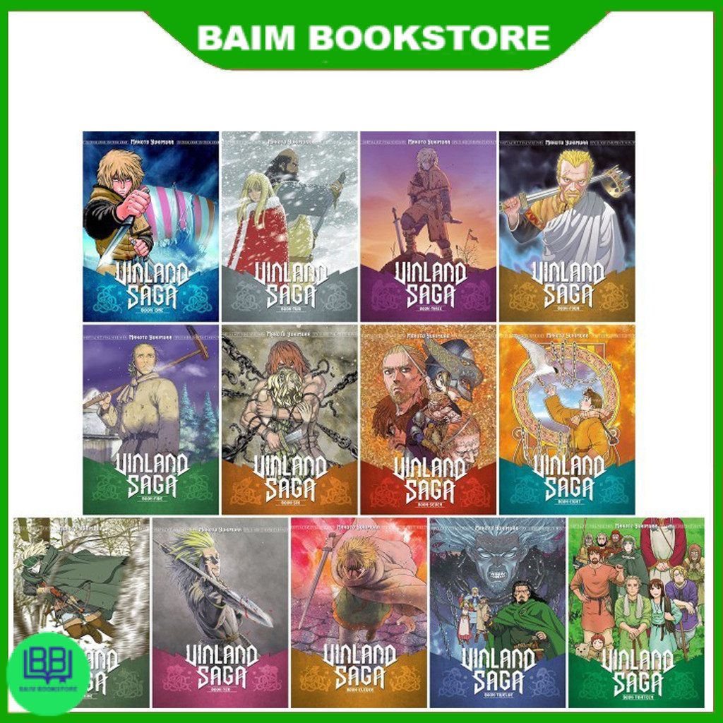 Vinland Saga manga Vol. 1-13 (English)