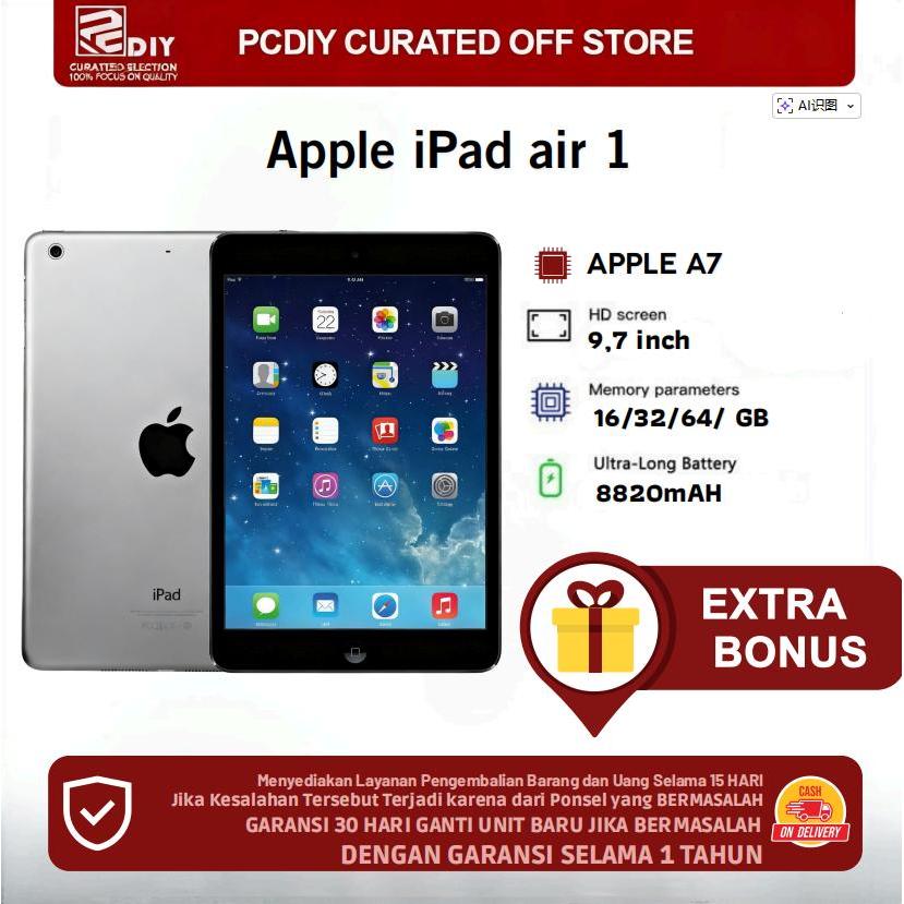 [Bekas][Resmi Diotorisasi oleh Apple] Apple iPad 1 PROMOTERMURAH Resmi Diotorisasi 16GB 32GB 64GB  D