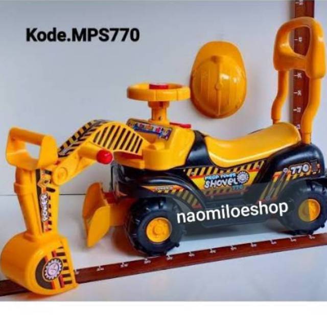 Terlaris MAINAN EXCAVATOR DORONG/BEKO DORONG ANAK mainan mobil dorong anak laki laki