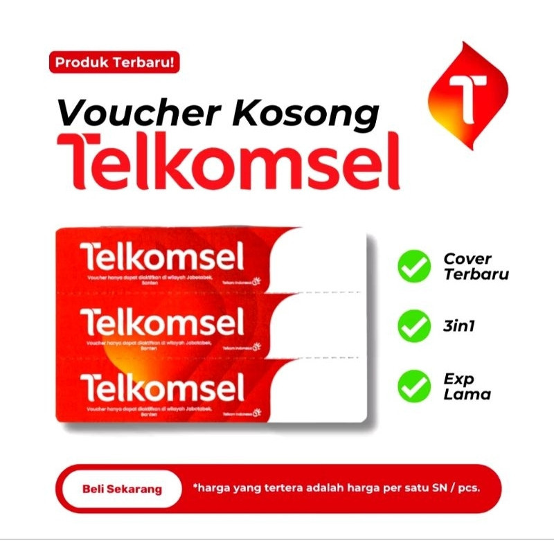 Voucher Kosong Telkomsel Jateng DIY
