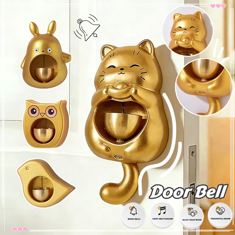 Kayu Angin Lonceng Kuningan Bel Pintu Bel Lonceng Pintu Bel Pintu Kenari Lonceng Kayu Magnet Bel Dek
