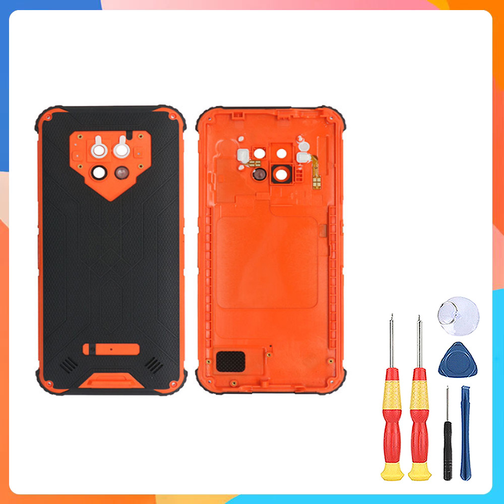 High-quality New Battery Cover Back Case Camera Glass Lens Mobile Phone Accessory For Blackview BV98