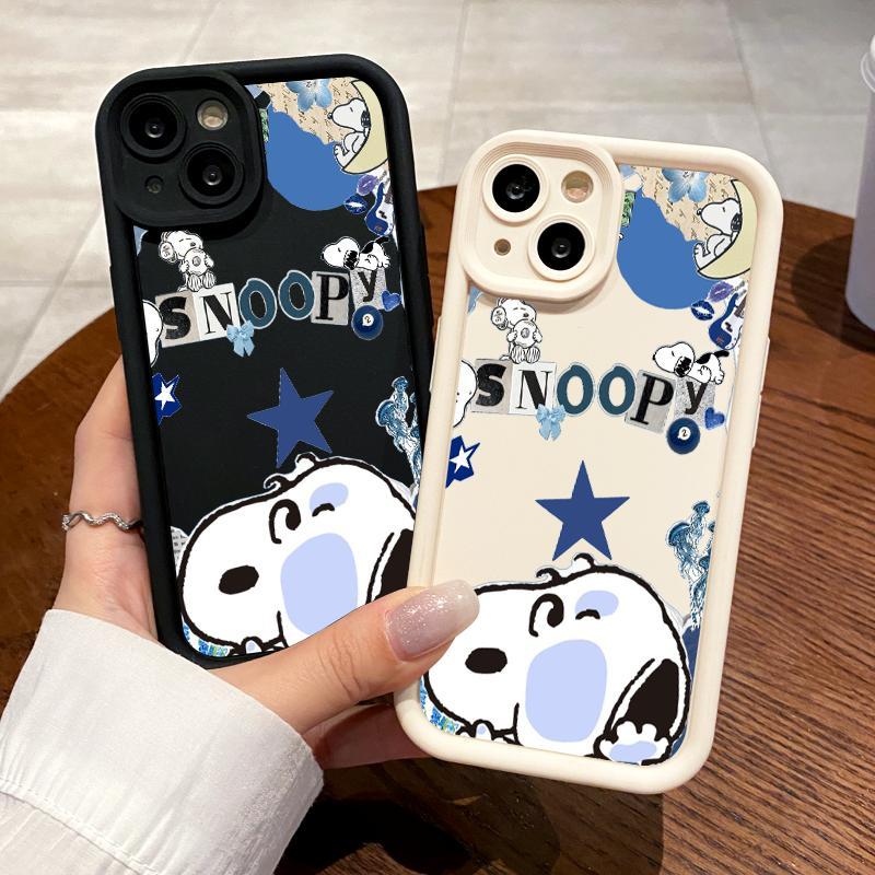 Pro Camera Case For Iphone 11 Max 6 6S 7 Plus8 Plus 8 SE 2020 2022 X XS XR Slikon Cartoons Snoopy So