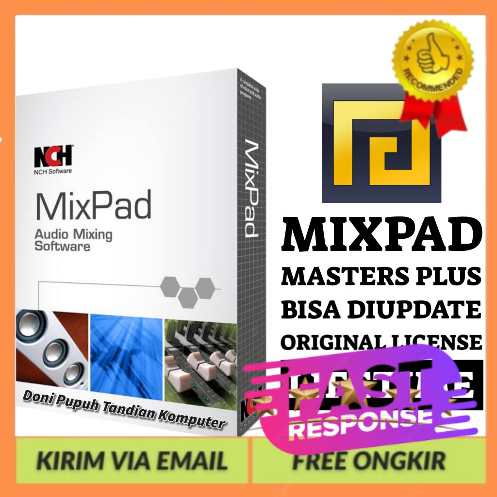 NCH MixPad Multitrack Recording Masters   Lifetime
