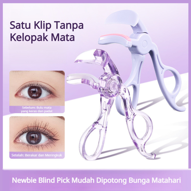 Tanpa Bingkai & Tahan Lama BQI Eyelash Curler Alat Pelinting Bulu Mata Sudut Lebar/Mudah Dibawa/Volu