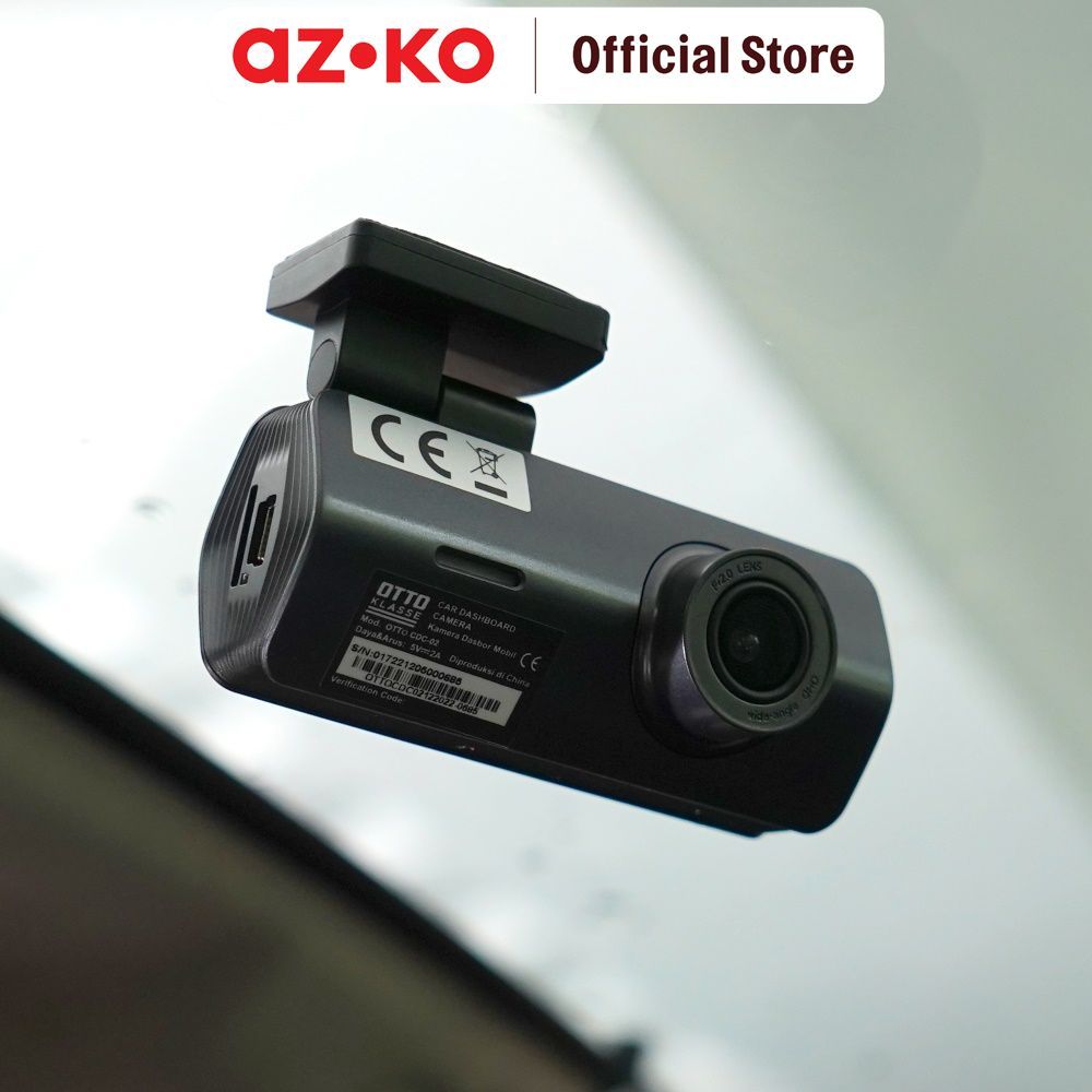 AZKO Otto Klasse Kamera Dashboard Mobil Cdc-02 Car Dash Cam Kamera Pengawas Mobil Spy Cam Car Alat K