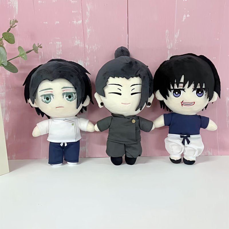 20cm Fushiguro Toji Plush Doll Cute Soft Anime Okkotsu Yuta Stuffed Pillow Geto Suguru Plusie Toys F