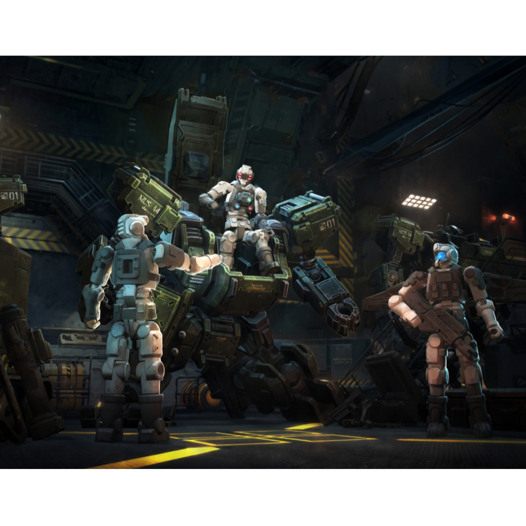 HiPlay Sheik Mainland Combined Mobile Warfare Squad Figures 3MIN Project  (6in1) Model Kits