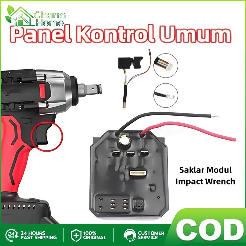 Saklar Modul Impact Wrench JLD Esc Speed Controller Impact Wrench Drill Brushless JLD Switch