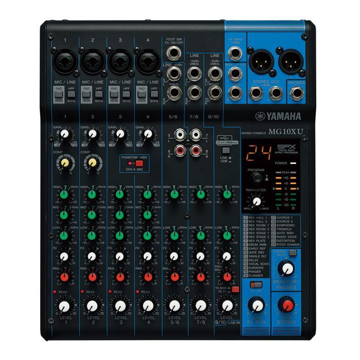 Mixer Audio Yamaha Mg 10Xu yamaha Mg 10 XU Yamaha MG10XU Original