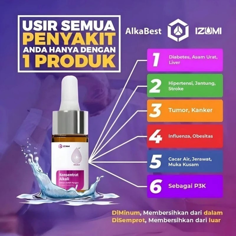 IzumIzumi Alkabest 15ml Herbal Cair Original – Bisa COD, Stok Terbatas Order Sekarang AlkaBest Produ