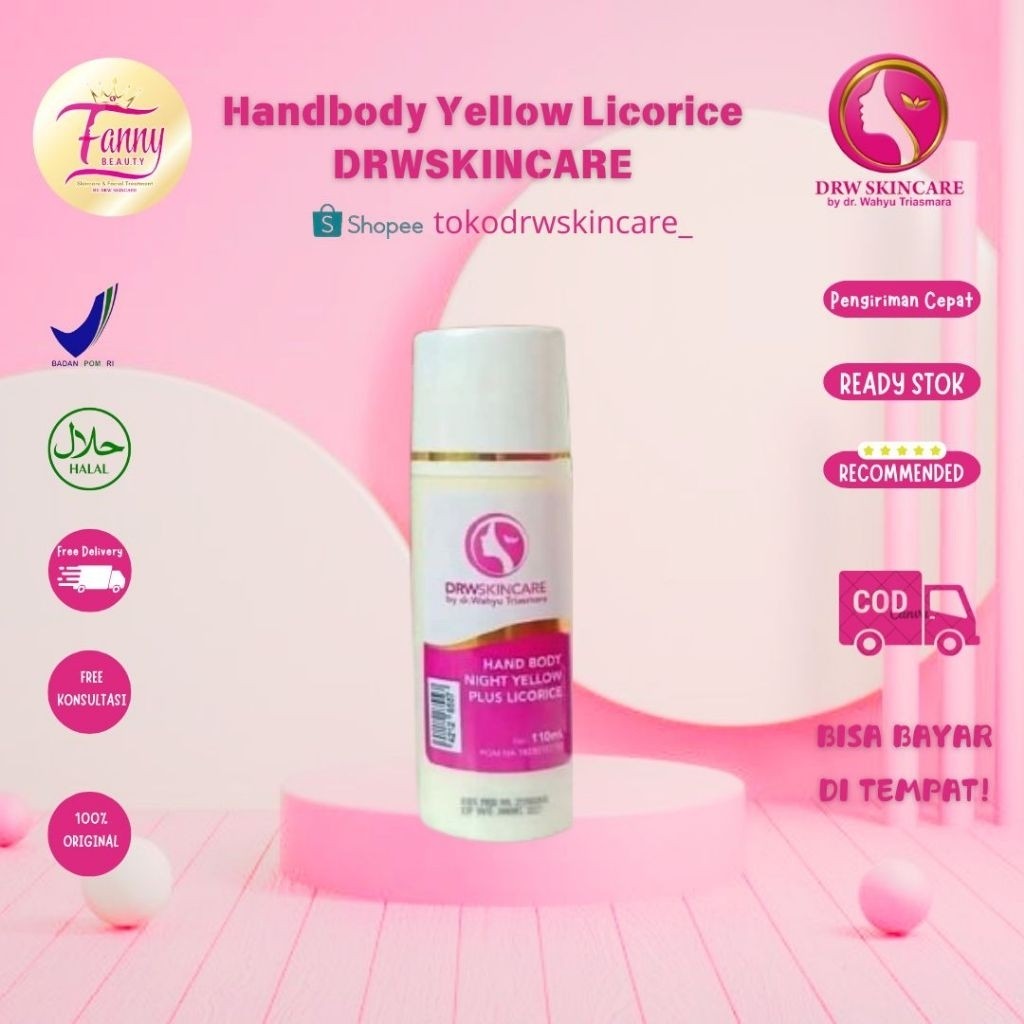 DRW Skincare Lotion Night Premium Yellow Licorice  BPOM