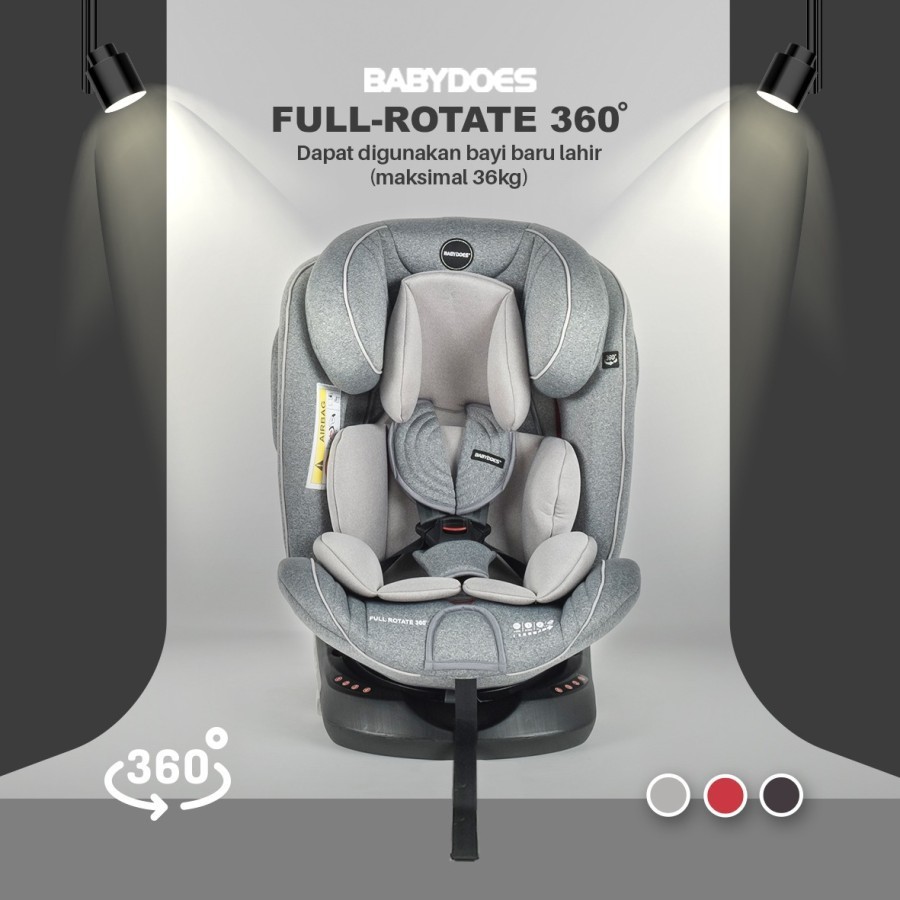 Carseat Babydoes FULL Rotate 360 / Carseat Free Rotate / Transporter 360°