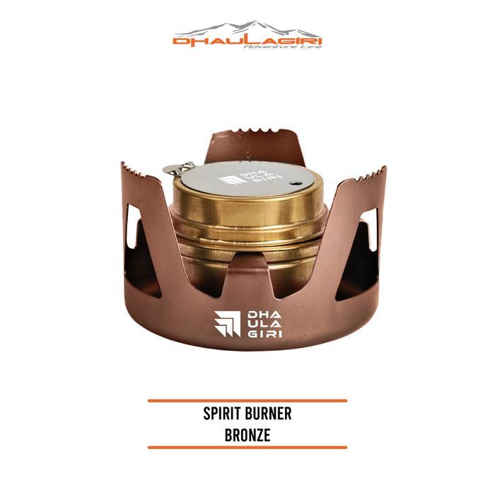 Dhaulagiri Spirtus Burner Kompor Spirtus Stove Camping Outdoor - bronze