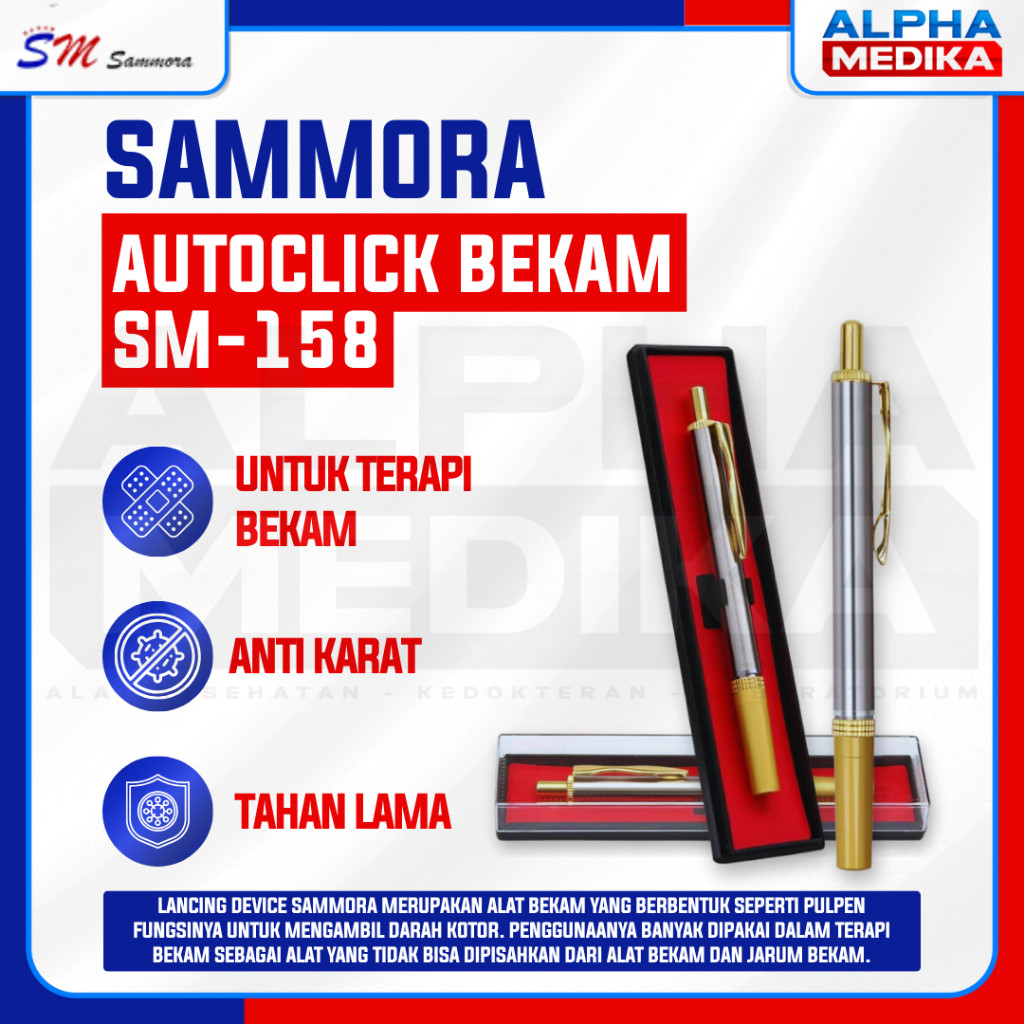 SAMMORA - Pen Bekam Sammora SM 158 / Lancing Device Sammora SM 158