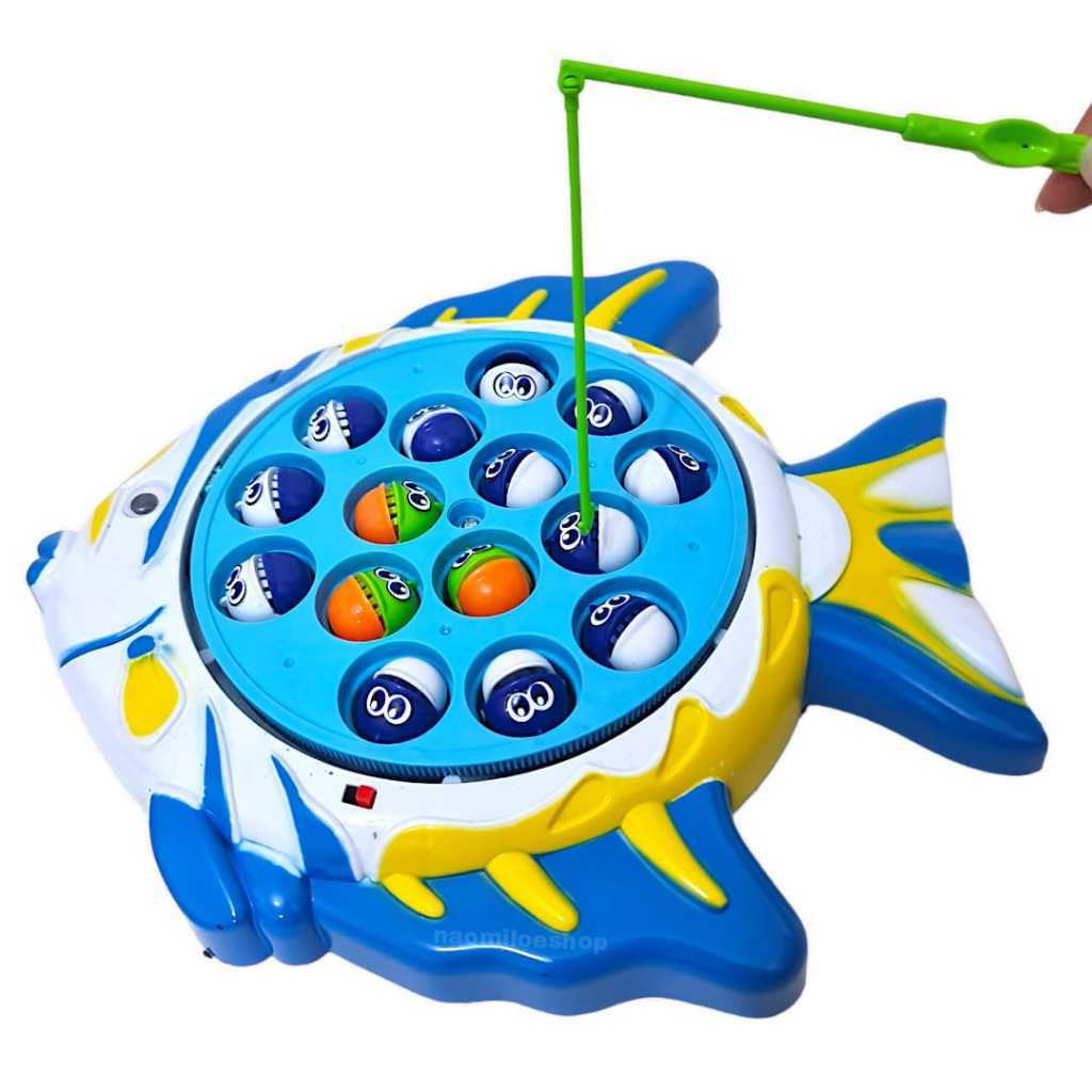 Pancingan Ikan MAGNET GSG2501 / Fishing Game Bentuk Ikan Jumbo Mainan pancingan ikan mancing ikan be