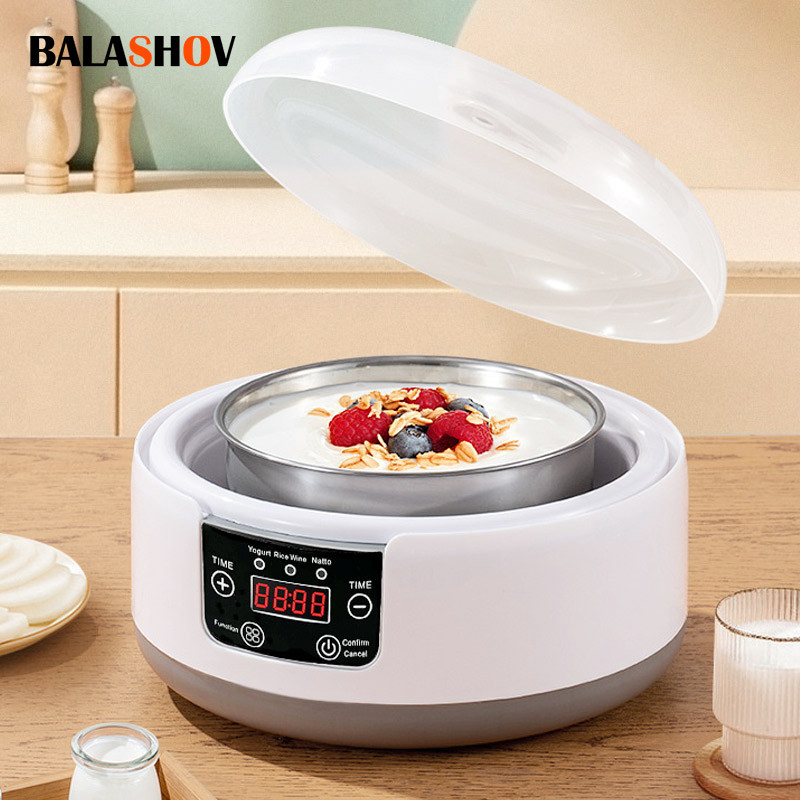Electric Mini Yogurt Maker Automatic Multifunctional Yogurt Machine Kitchen Rice Wine Maker Natto Fe
