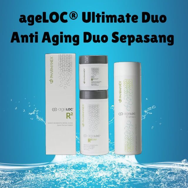 Paket Ultimate Duo Sepasang R2 3/2026 Y Span 6/2026 Paket Suplement Kesehatan Nu Skin Anti Aging