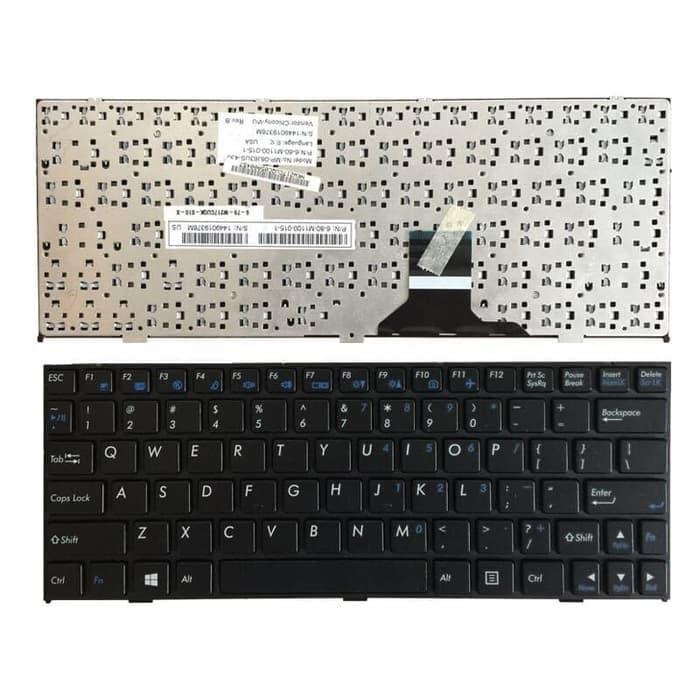 Keyboard Laptop Axioo Pico CJM PJM M1100 M1111 M1115 W217 Zyrex M1100 M1115 Hitam