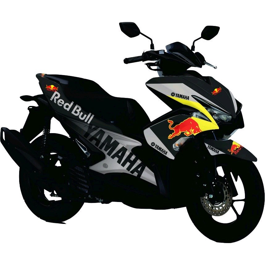 DECAL YAMAHA AEROX 155 REDBULL FULLBODY